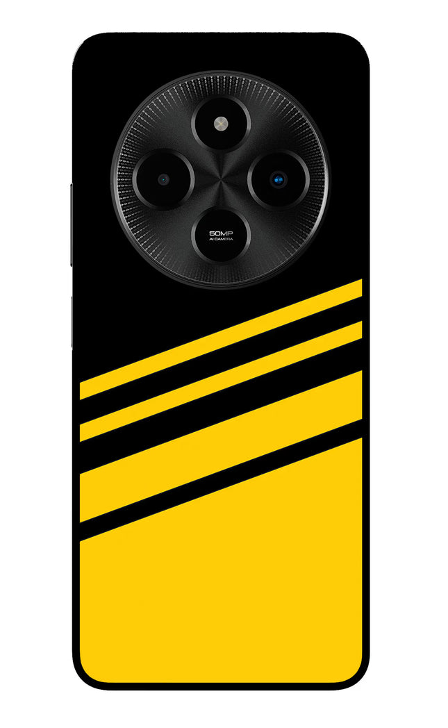 Yellow Shades Poco M7 5G Glass Case