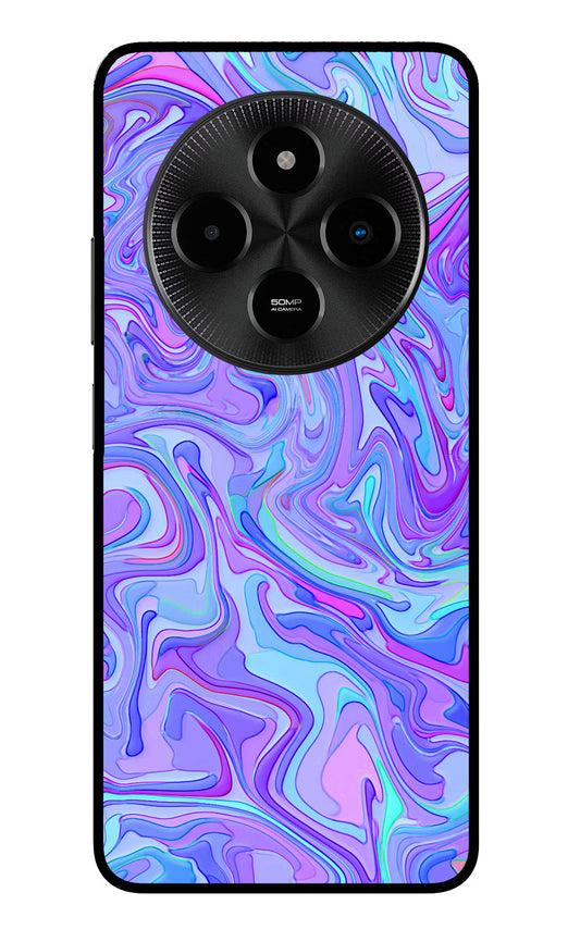 Glitter Poco M7 5G Glass Case