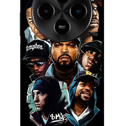 Rappers Poco M7 5G Glass Case