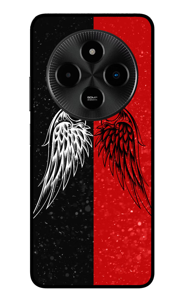 Wings Poco M7 5G Glass Case