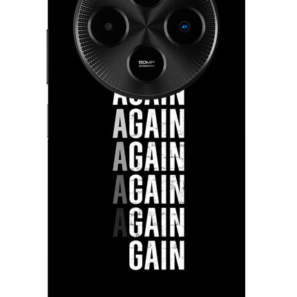 Again Again Gain Poco M7 5G Glass Case