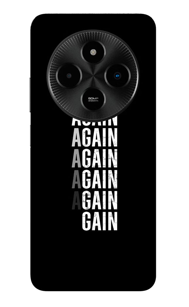 Again Again Gain Poco M7 5G Glass Case