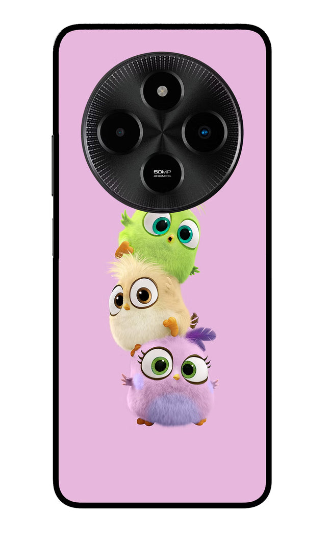Cute Little Birds Poco M7 5G Glass Case