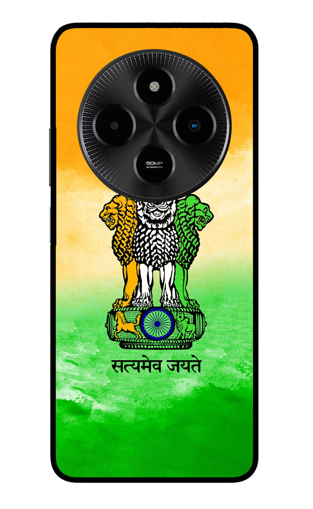 Satyamev Jayate Flag Poco M7 5G Glass Case