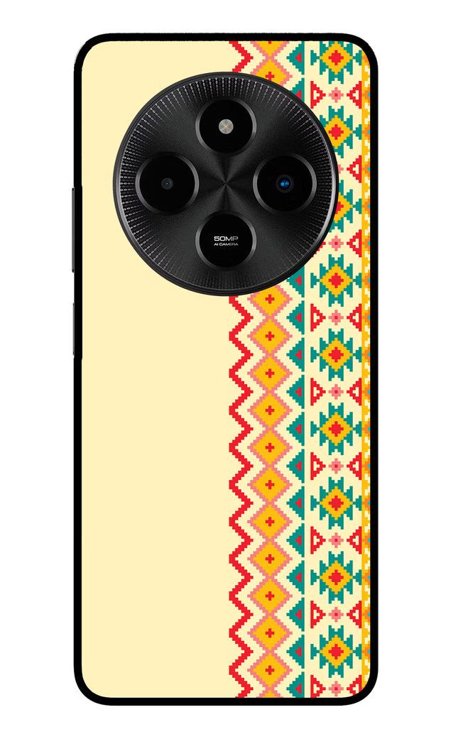 Ethnic Seamless Poco M7 5G Glass Case