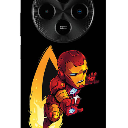 IronMan Poco M7 5G Glass Case Back Cover by Casekaro