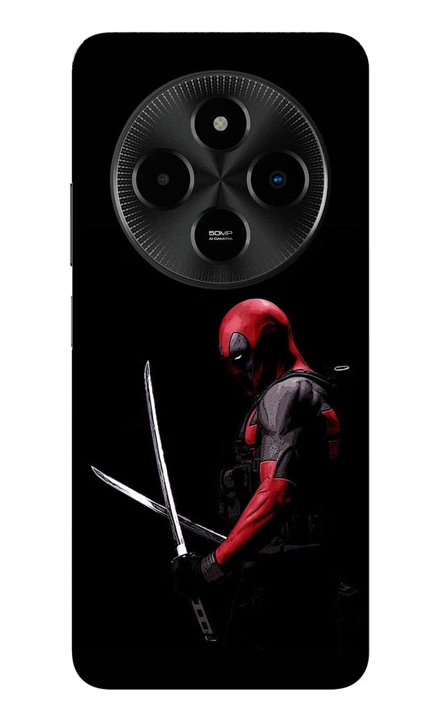 Deadpool Poco M7 5G Glass Case