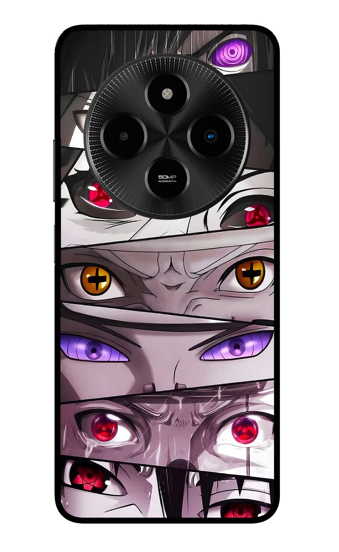 Naruto Anime Poco M7 5G Glass Case Back Cover by Casekaro