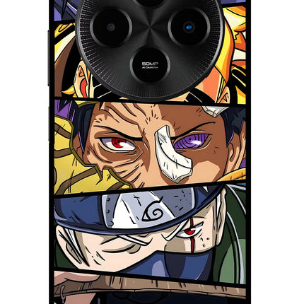 Naruto Character Poco M7 5G Glass Case