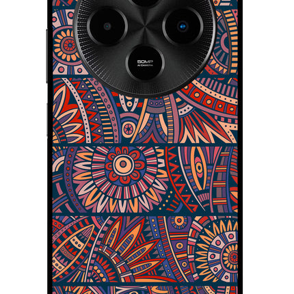 African Culture Design Poco M7 5G Glass Case