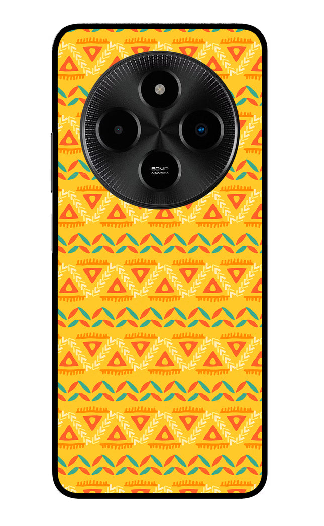 Tribal Pattern Poco M7 5G Glass Case