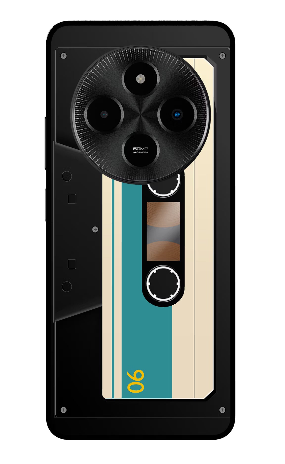 Cassette Poco M7 5G Glass Case