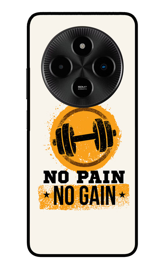 No Pain No Gain Poco M7 5G Glass Case