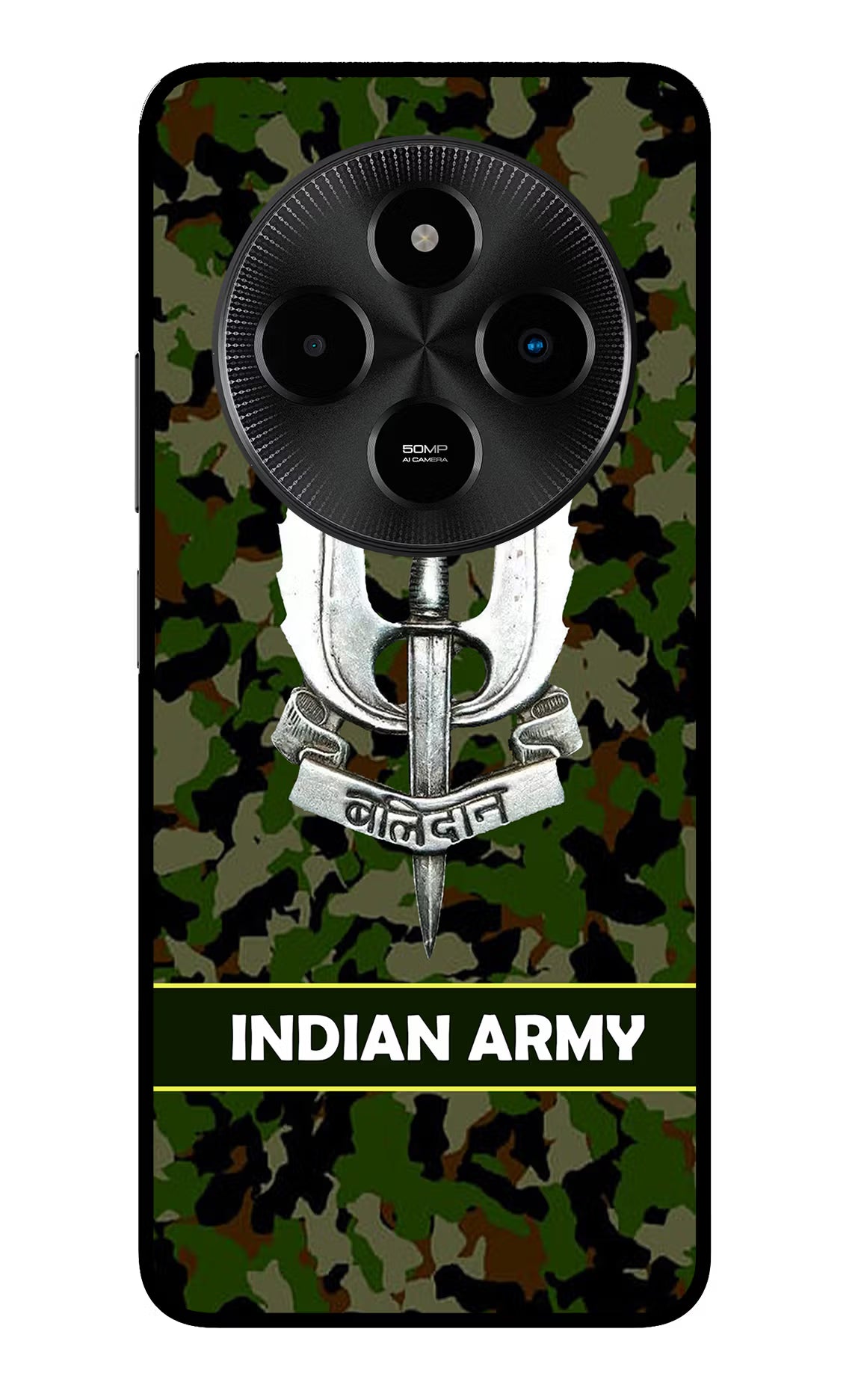 Balidan Indian Logo Poco M7 5G Glass Case