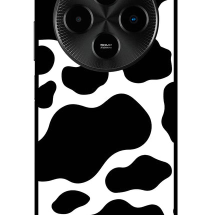 Cow Spots Poco M7 5G Glass Case