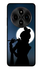 Shri Krishna Silhouette Poco M7 5G Glass Case