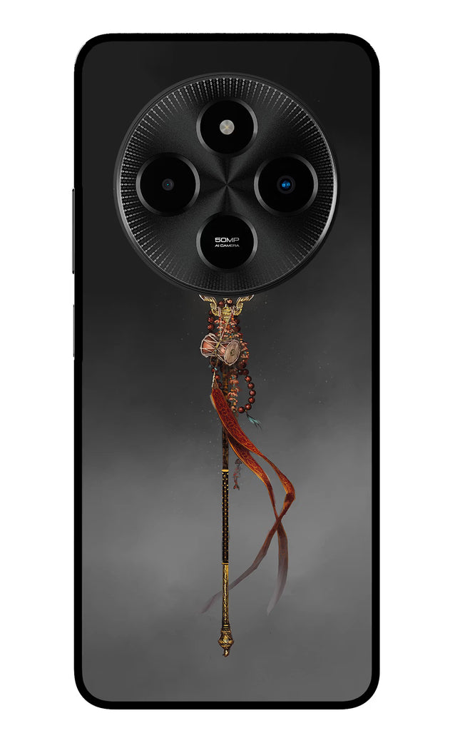 Shiv Trishul Poco M7 5G Glass Case