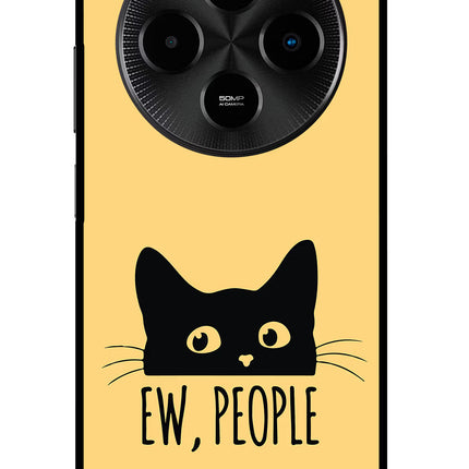 Ew People Catitude Poco M7 5G Glass Case