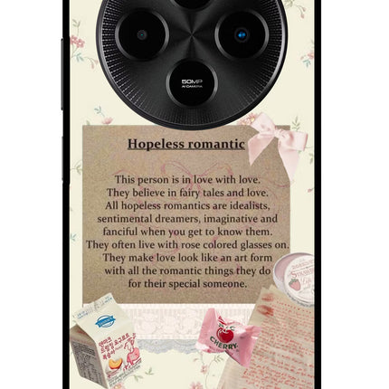Hopeless Romantic Poco M7 5G Glass Case
