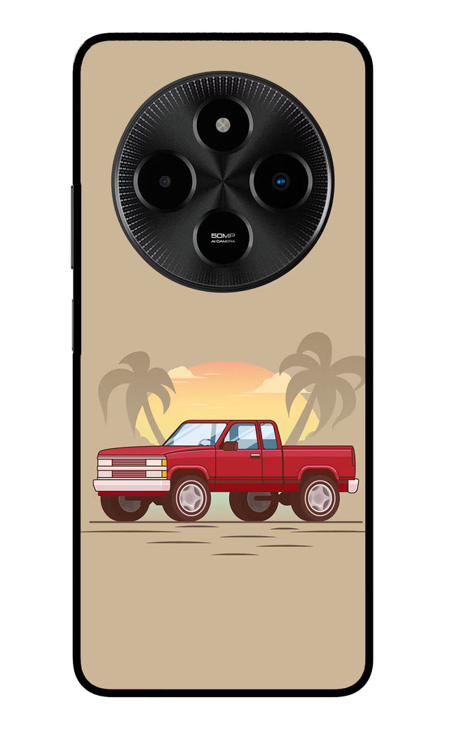 Desert Classic Drive Poco M7 5G Glass Case
