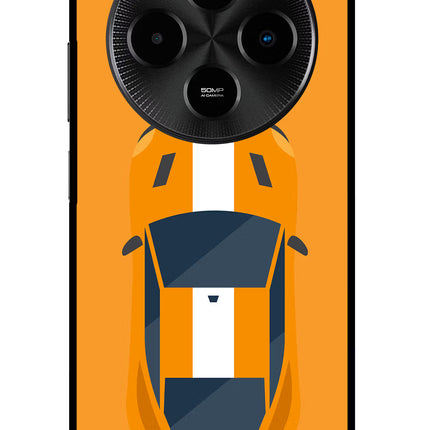 Highway Pursuit Poco M7 5G Glass Case