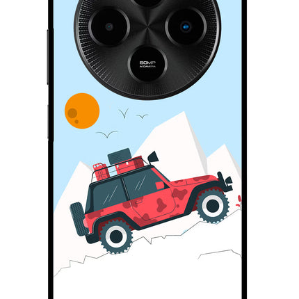 Mountain Trail Beast Poco M7 5G Glass Case