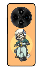 Undead Biker Poco M7 5G Glass Case