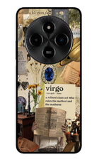 Virgo Zodiac Poco M7 5G Glass Case
