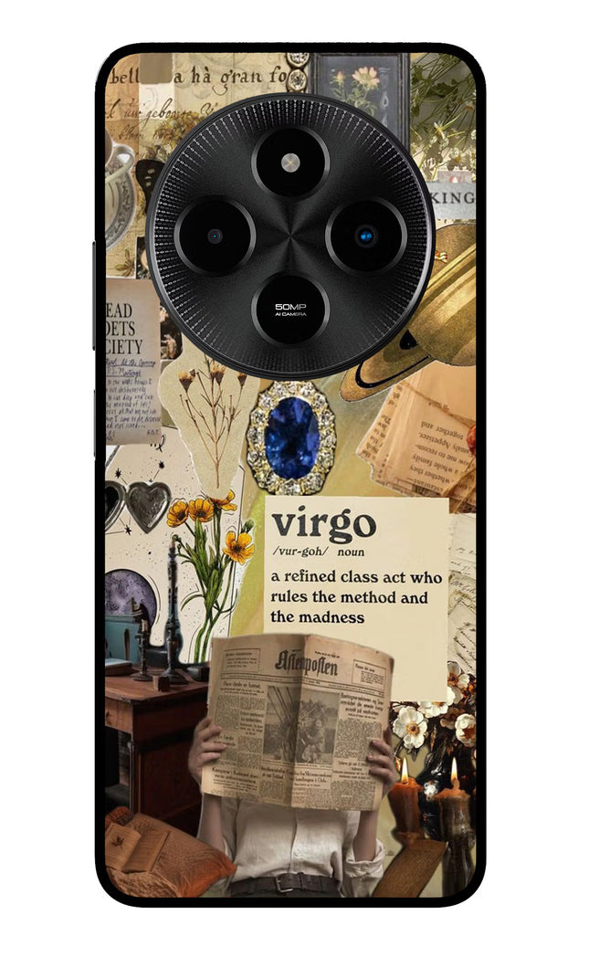 Virgo Zodiac Poco M7 5G Glass Case