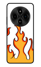 Fired Up – White Poco M7 5G Glass Case