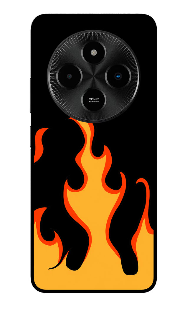 Fired Up – Black Poco M7 5G Glass Case