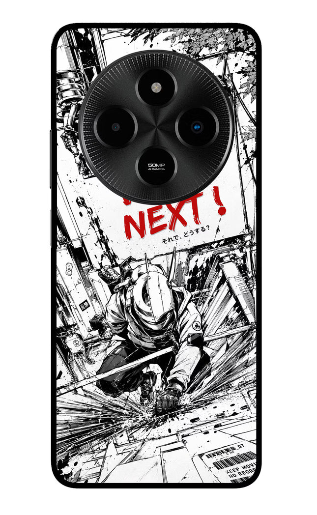 Who's Next Poco M7 5G Glass Case