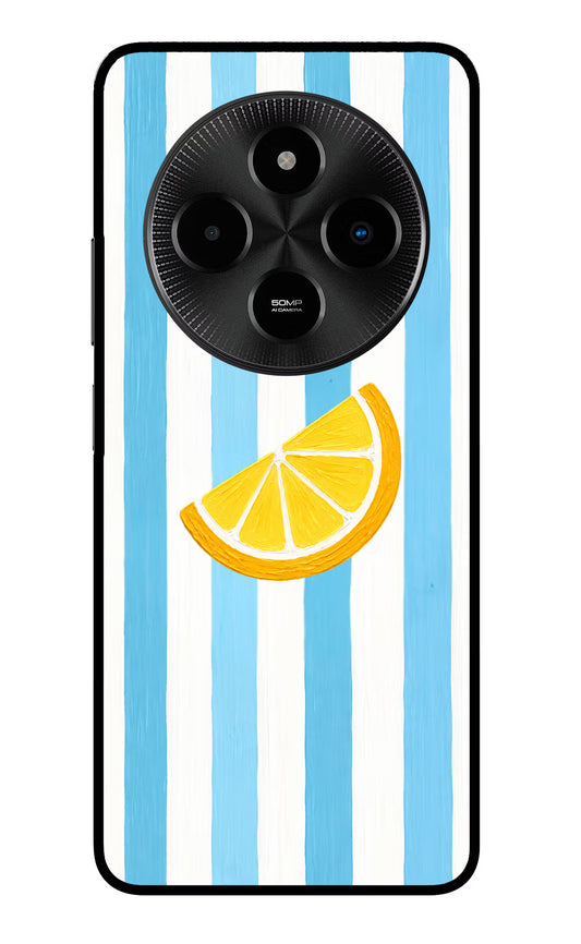Summer Lemon Poco M7 5G Glass Case