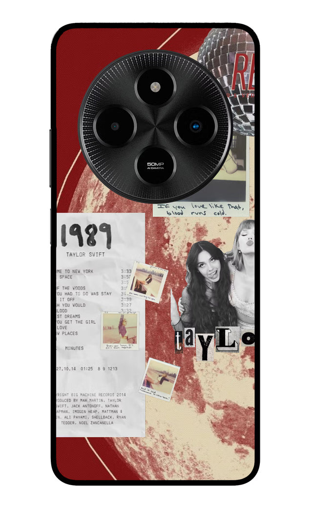 Taylor Swift Poco M7 5G Glass Case