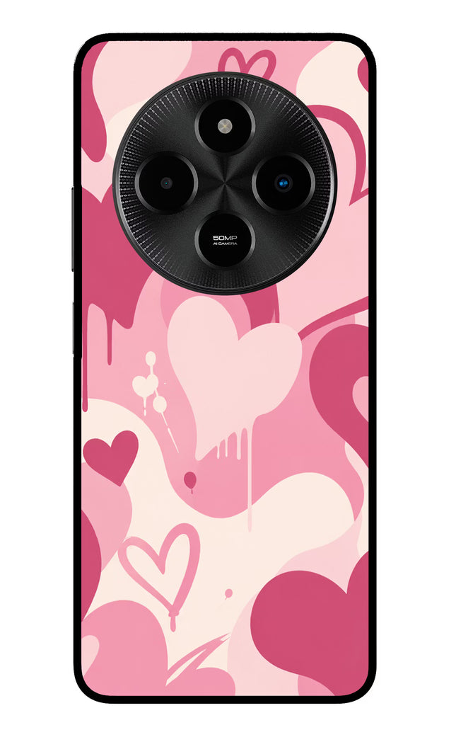 Hearty case Poco M7 5G Glass Case