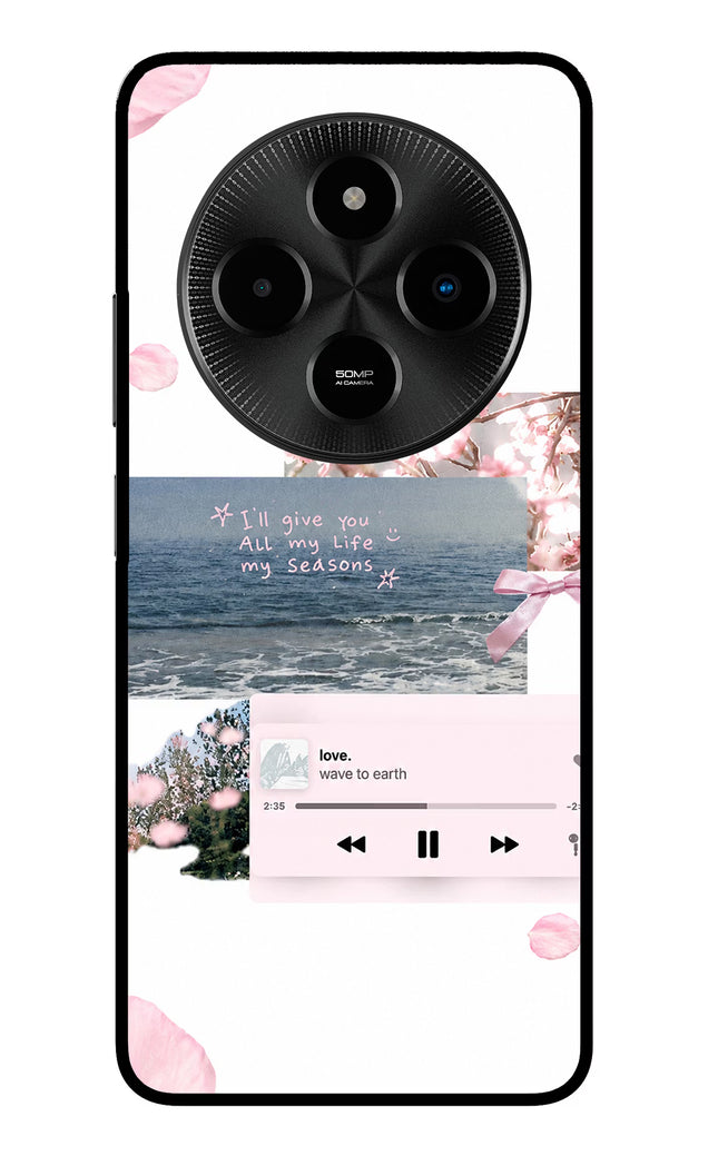 Wave to earth Poco M7 5G Glass Case