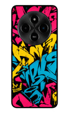 Graffiti Vibe Poco M7 5G Glass Case