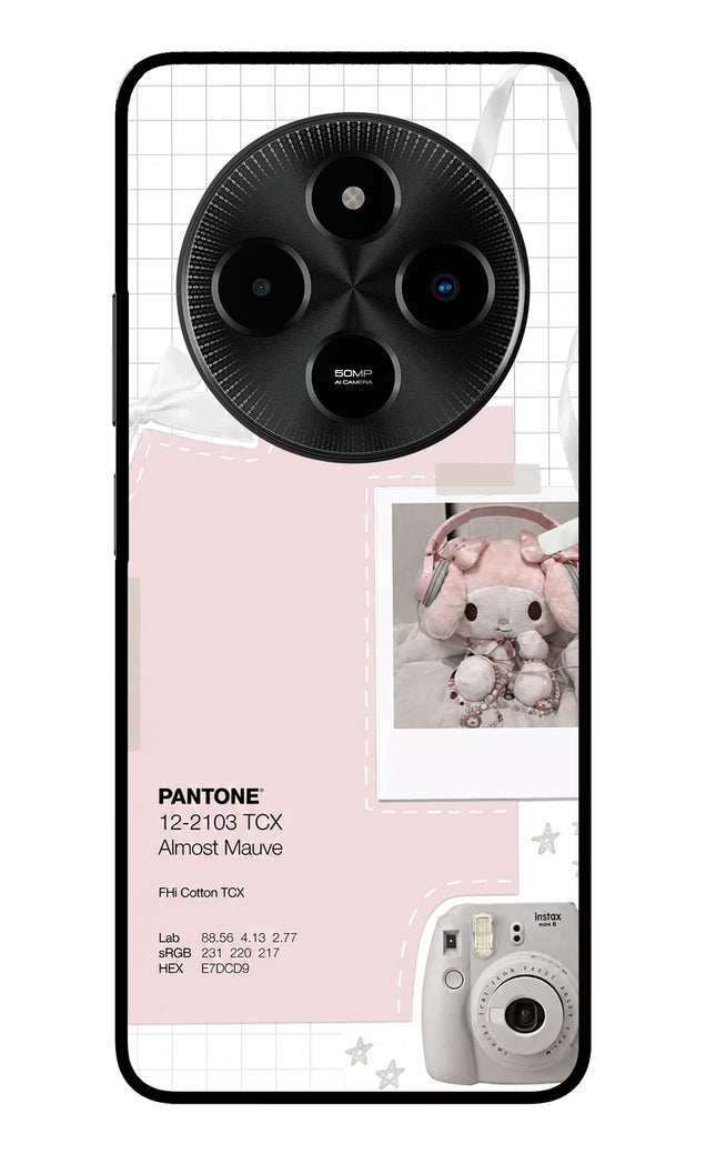 Pantone Asthetic Poco M7 5G Glass Case