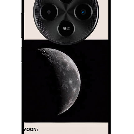 Moon Phase Poco M7 5G Glass Case