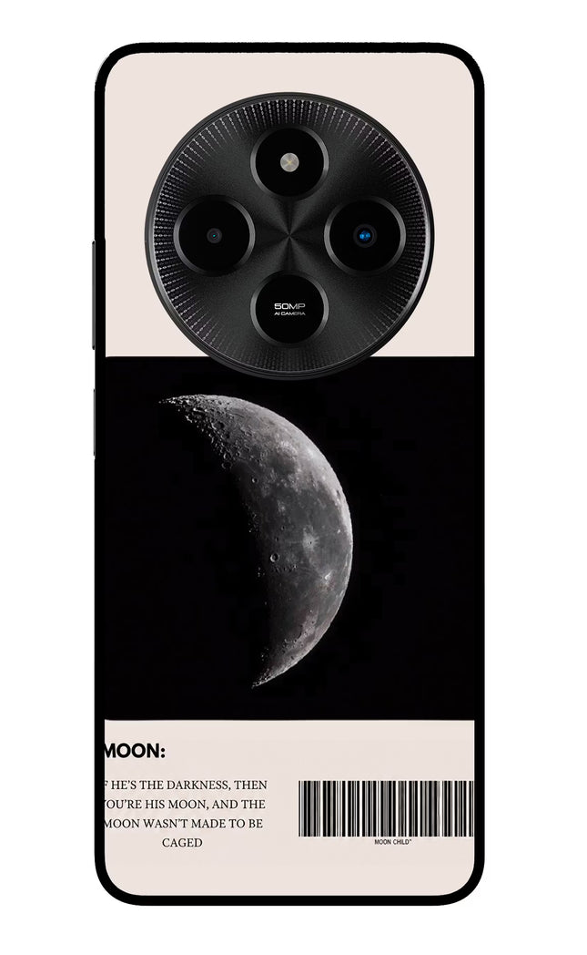 Moon Phase Poco M7 5G Glass Case