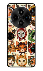 Cool Cat Poco M7 5G Glass Case