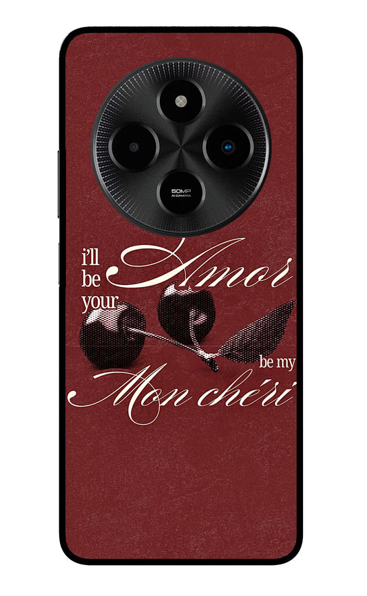 Velvet Cherry Poco M7 5G Glass Case