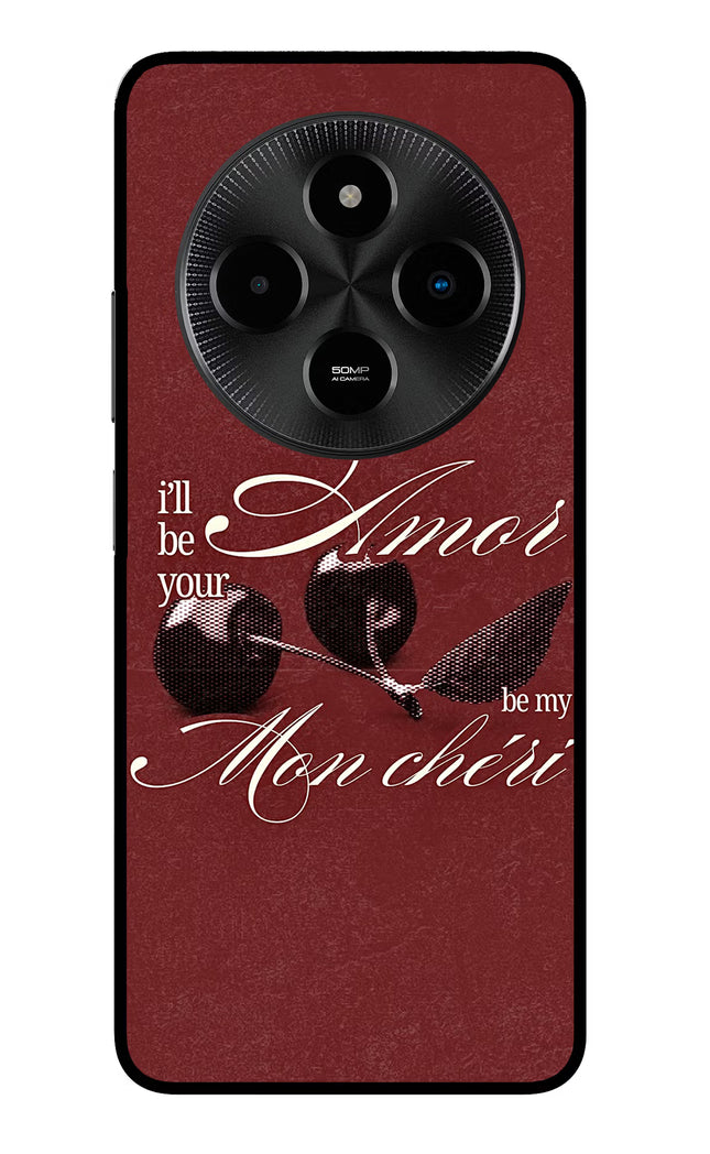 Velvet Cherry Poco M7 5G Glass Case