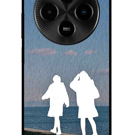 Coastal Dream Poco M7 5G Glass Case Back Cover by Casekaro