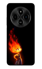 Ember Flame Poco M7 5G Glass Case