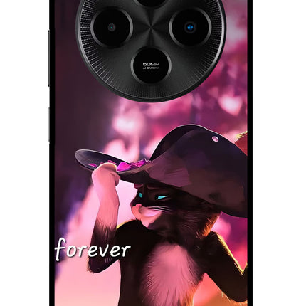 Forever Cat Poco M7 5G Glass Case
