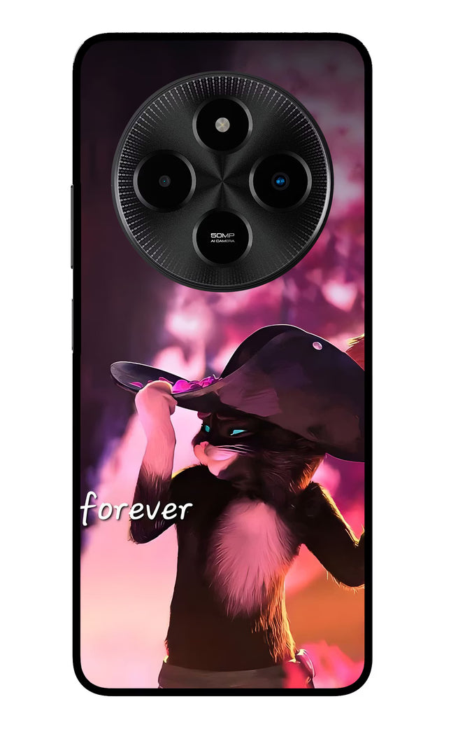 Forever Cat Poco M7 5G Glass Case