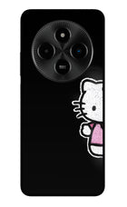 Kitty Charm Poco M7 5G Glass Case