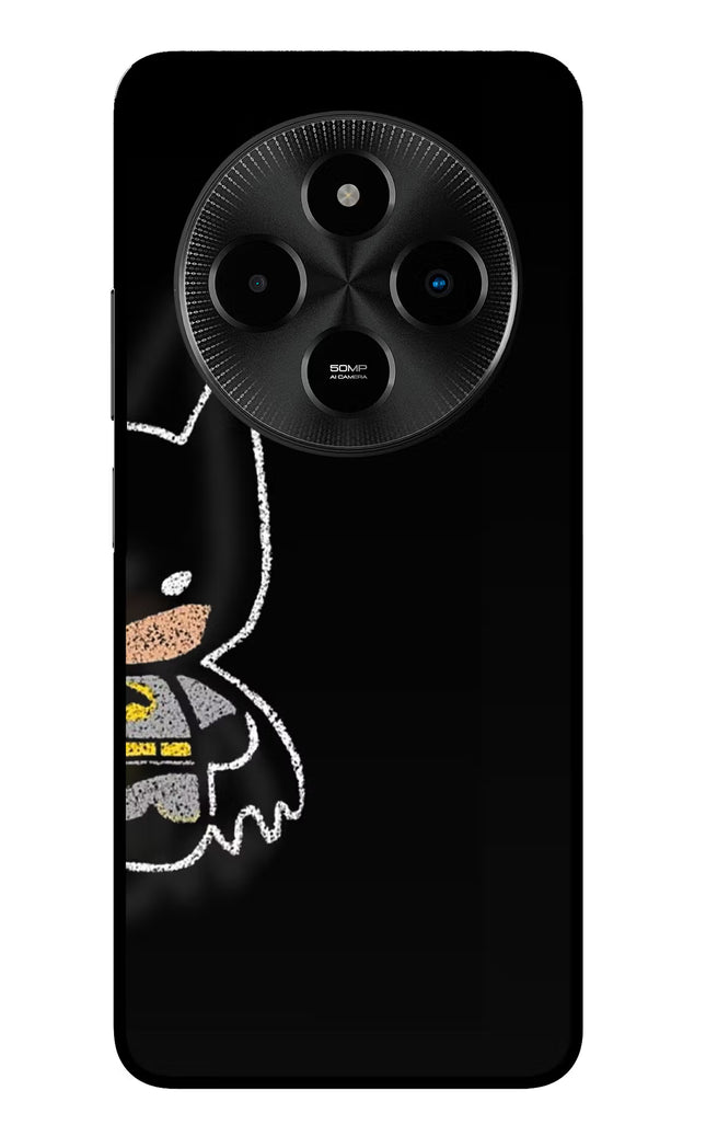 Bat Kitty Poco M7 5G Glass Case