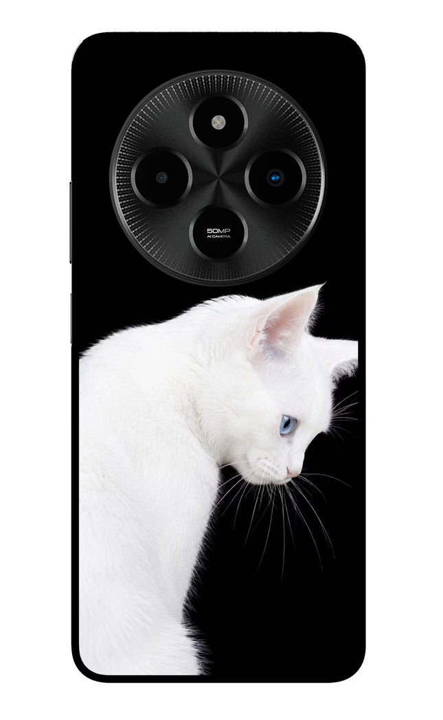 Snow Gaze Poco M7 5G Glass Case
